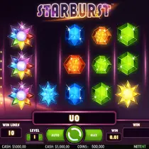Casinolo - Starburst Slot Game - NetEnt